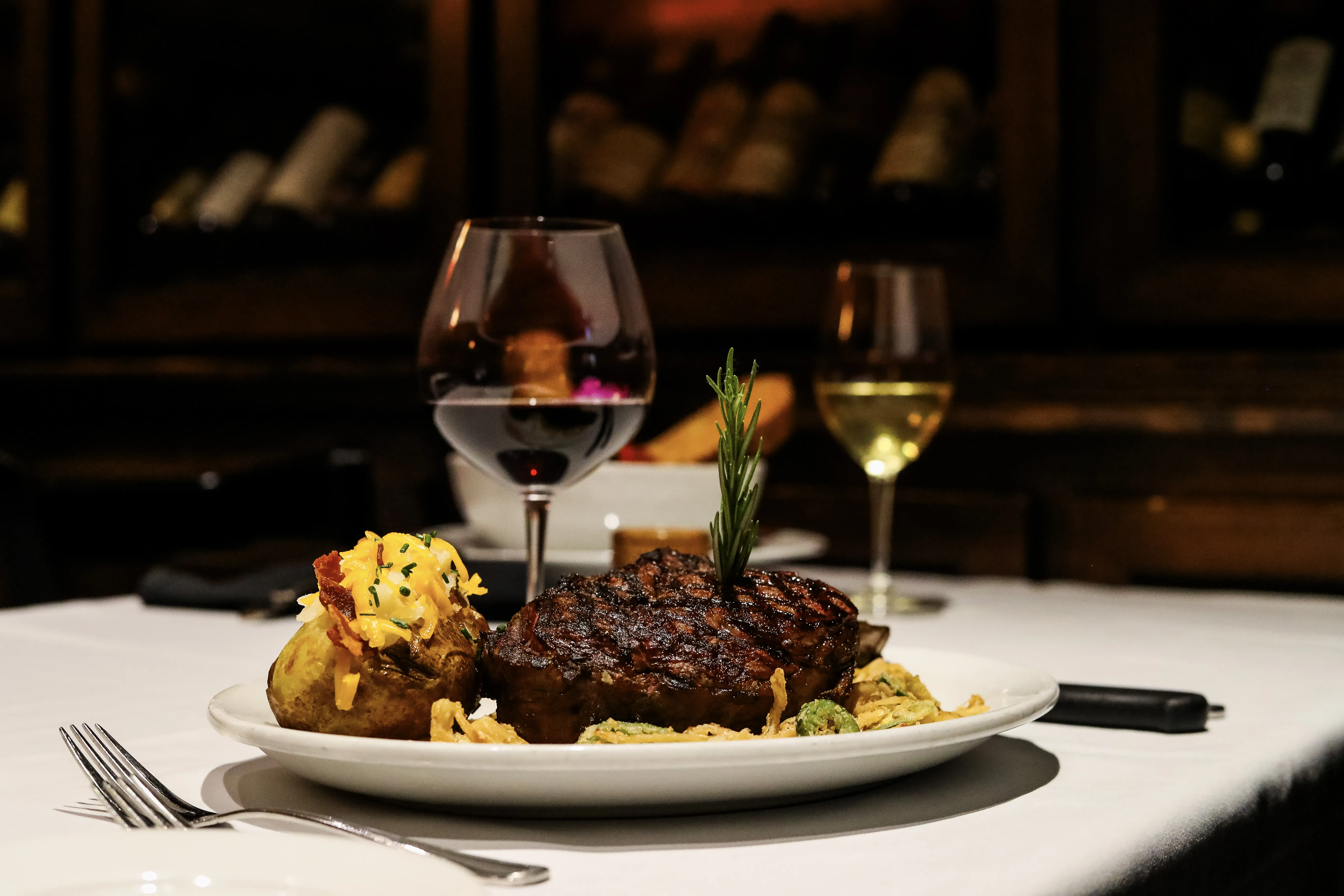 Steak is the center of Holdren's Experience