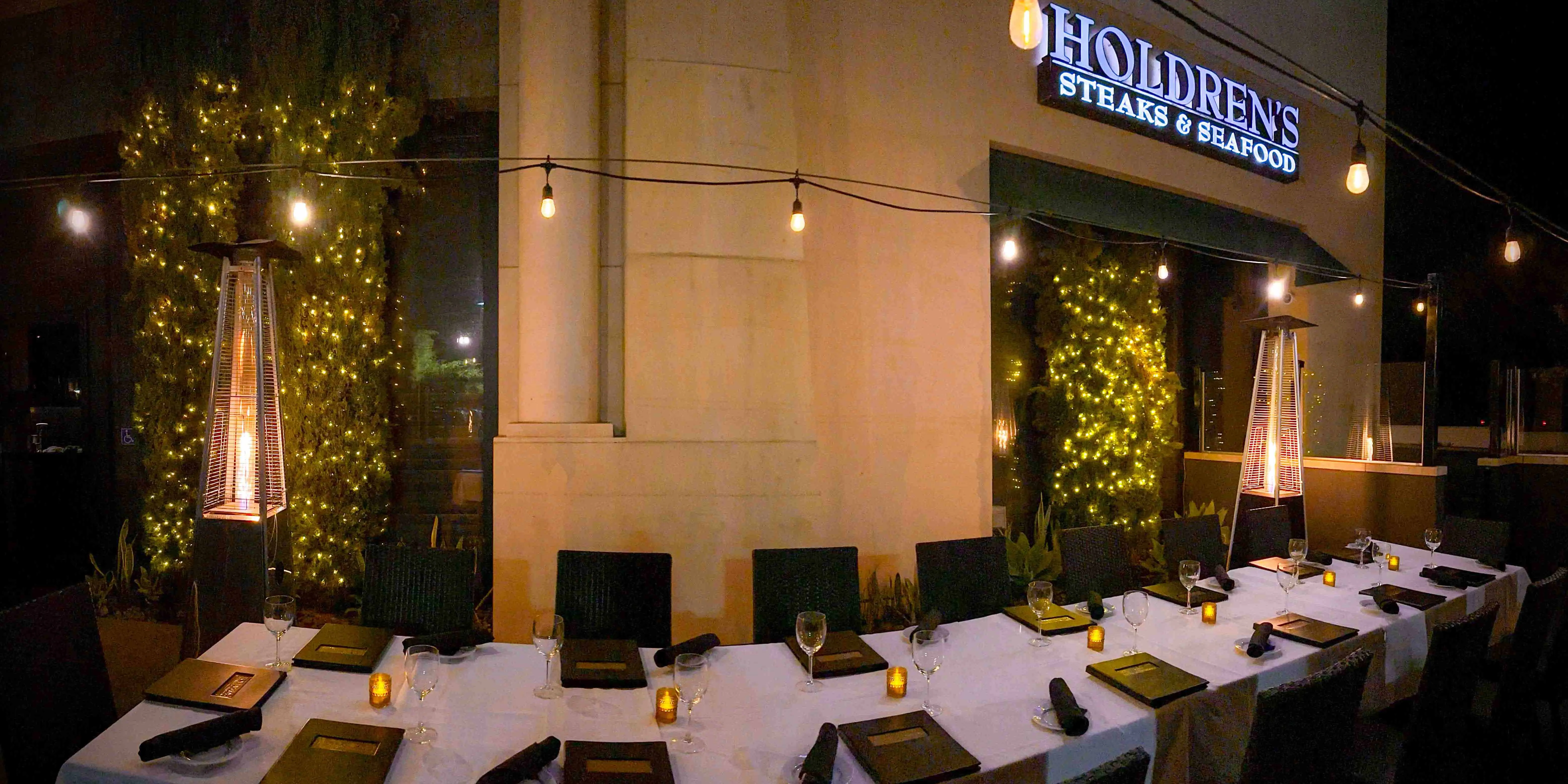 Patio area